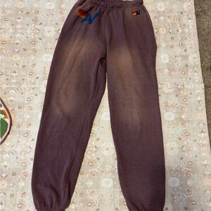 Aviator Nation Faded Mocha Sweatpants